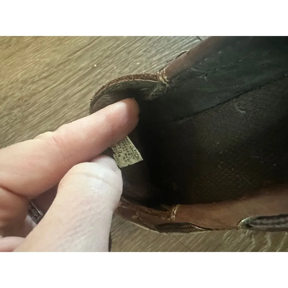 Dark brown sperry loafers dress‎ shoes 10.5